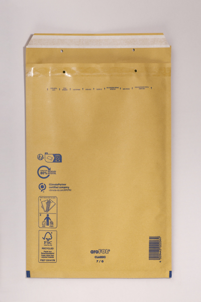 AROFOL Luftpolstertasche 10ST braun 250x350 7/G – Produktabbildung